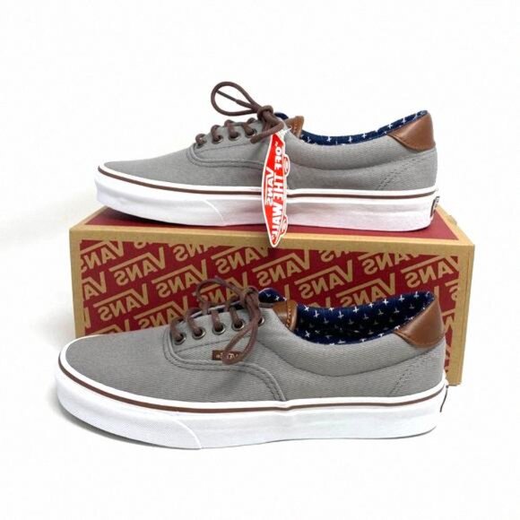 💖MEGA SALE💖Vans Women Era 59 T&L Frost Gray VN000ZMSH0K Lacing Canvas Plus - Picture 10 of 12